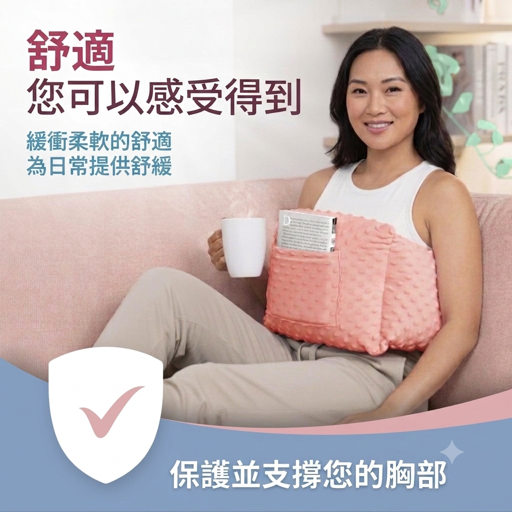 胸部全方位恢復防護枕